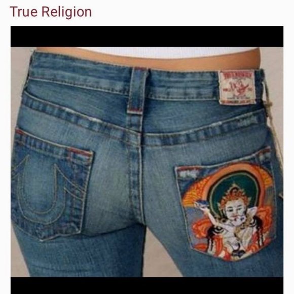 True Religion Denim - True Religion Embroidered Jeans